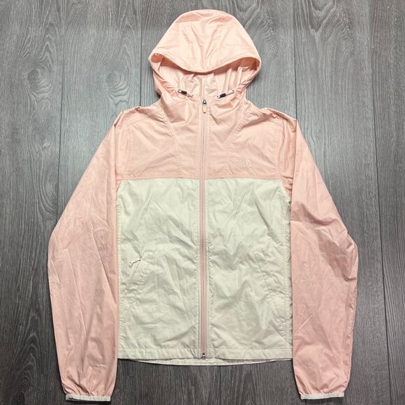 The‎ North Face Windbreaker Women's Small Light Weight Jacket Pink - Picture 1 of 10